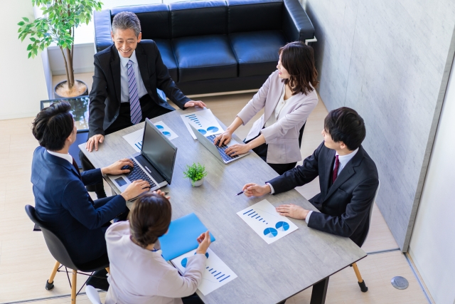 打ち合わせの様子